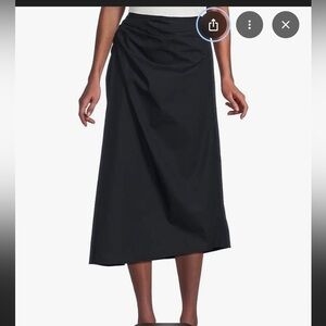 A.L.C Tessa Ruched Midi Skirt